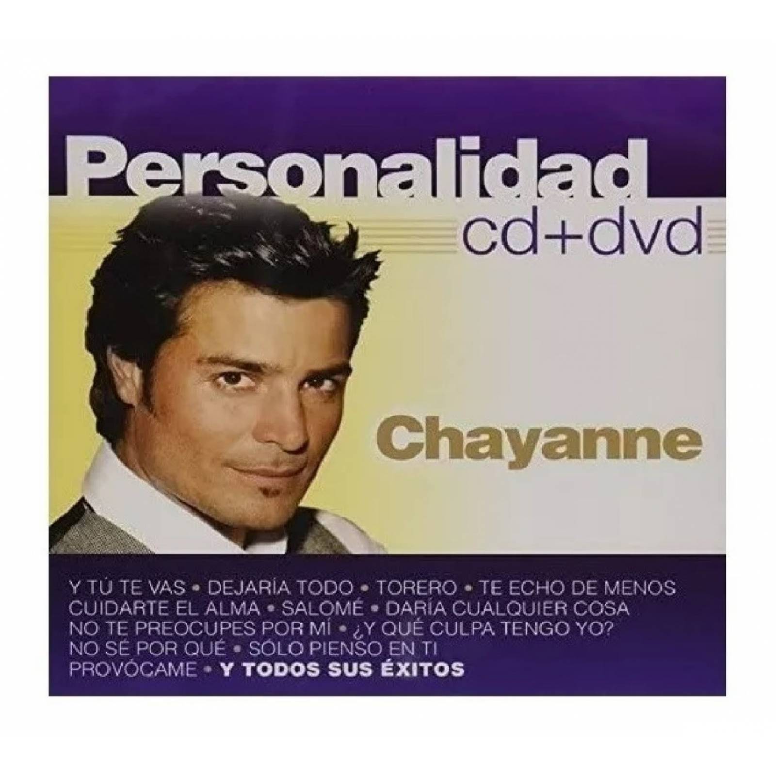 Chayanne Personalidad Disco Cd + Dvd.