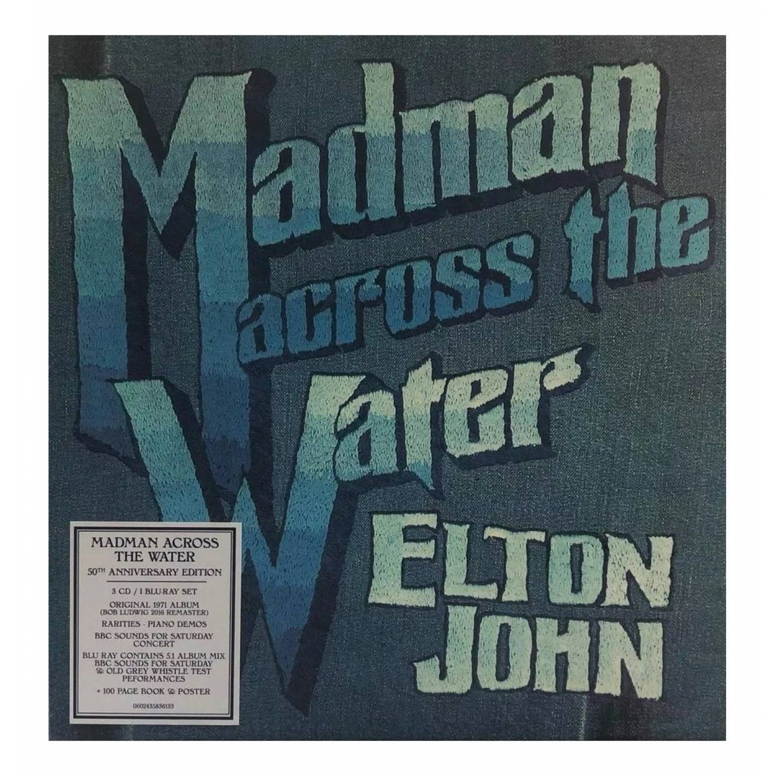 Elton John Madman Across The Water 50 Aniversary 3cd + Blu-ray