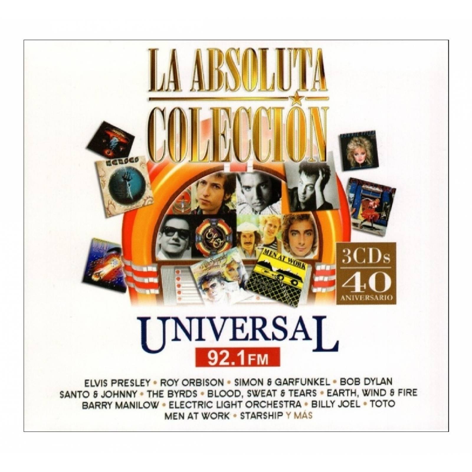 La Absoluta Coleccion Universal 92.1 Fm Box 3 Discos Cd