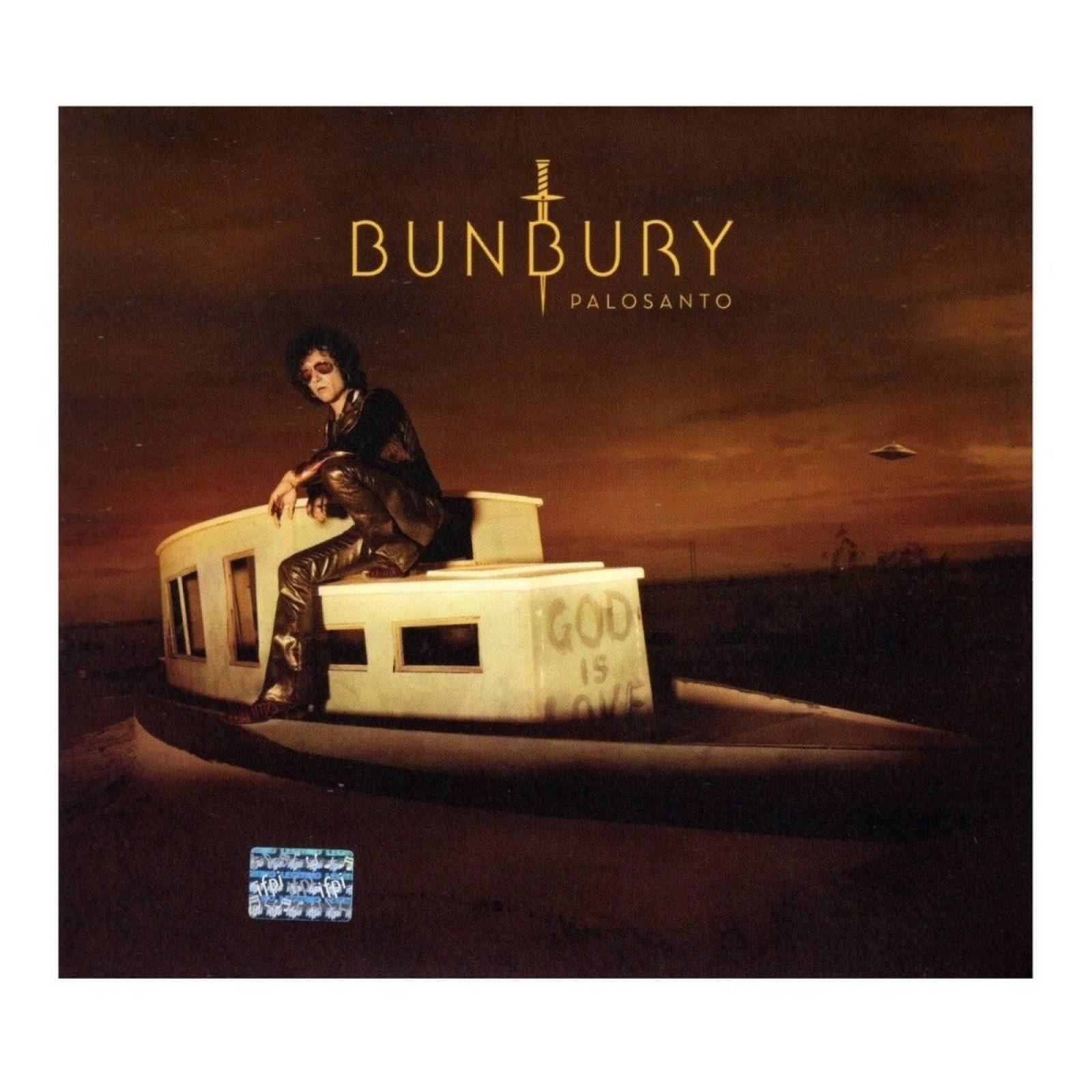 Enrique Bunbury Palosanto 2 Discos Cd.