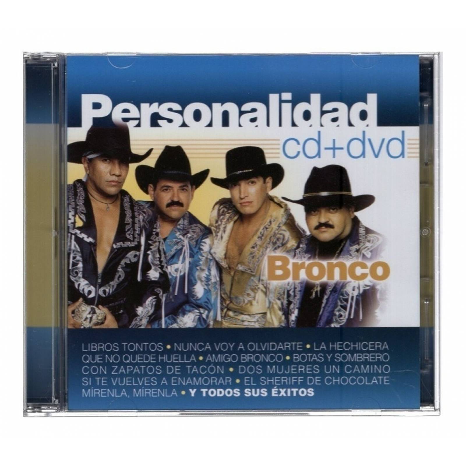 Bronco - Personalidad - Disco Cd + Dvd