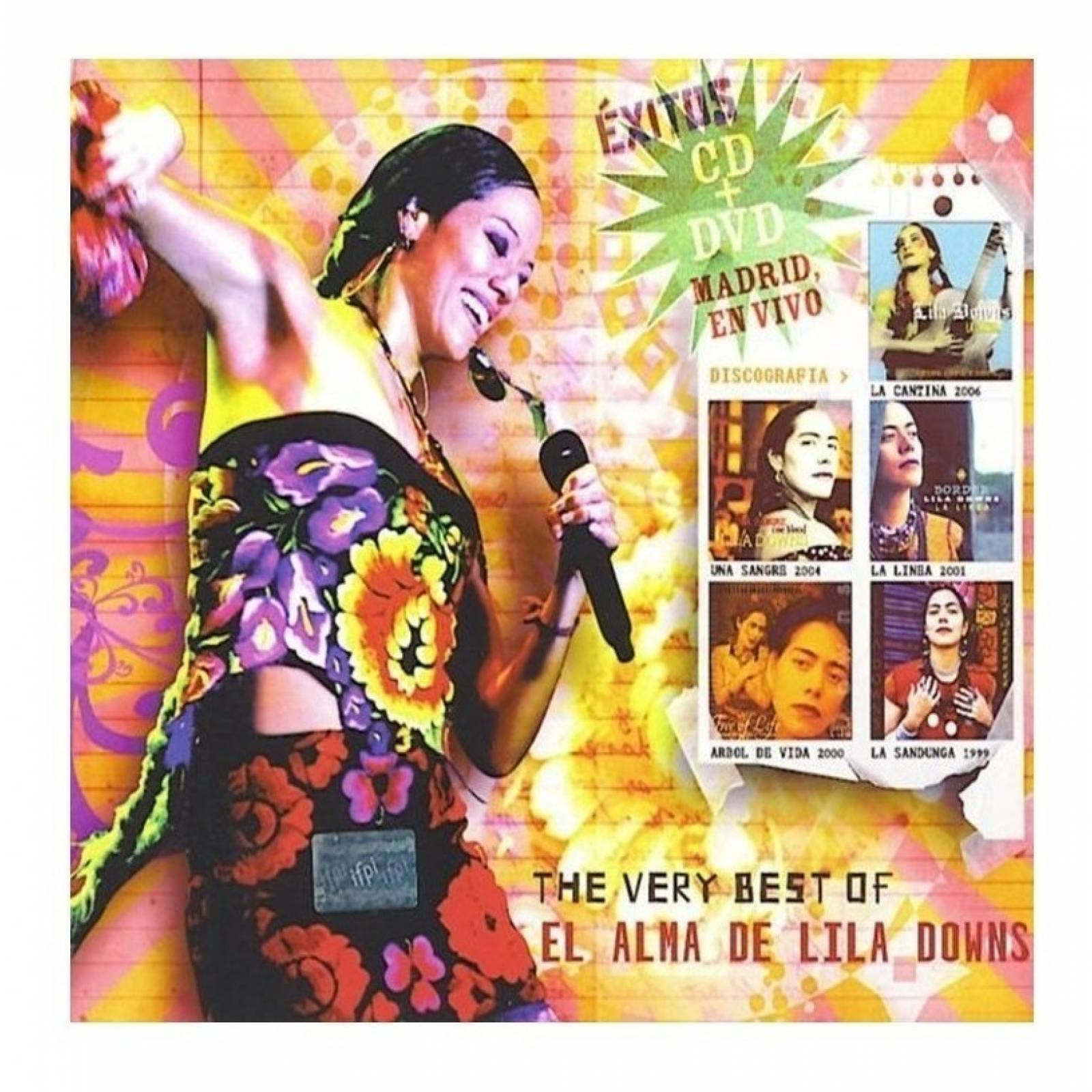 Lila Downs The Very Best Of El Alma De Lila Downs Cd + Dvd
