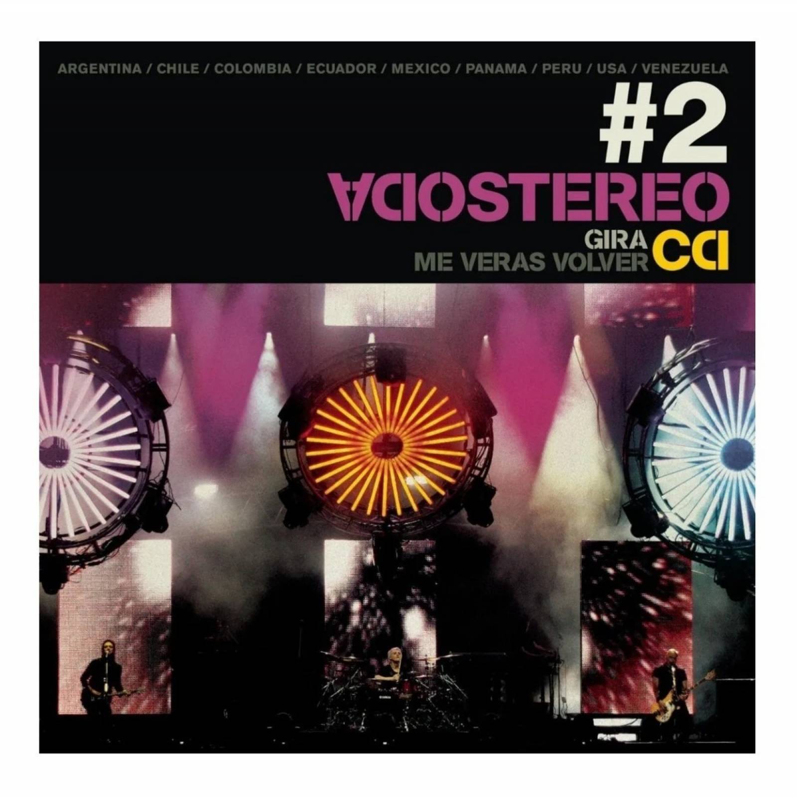 Soda Stereo Gira Me Veras Volver Volumen 2 / Disco Cd