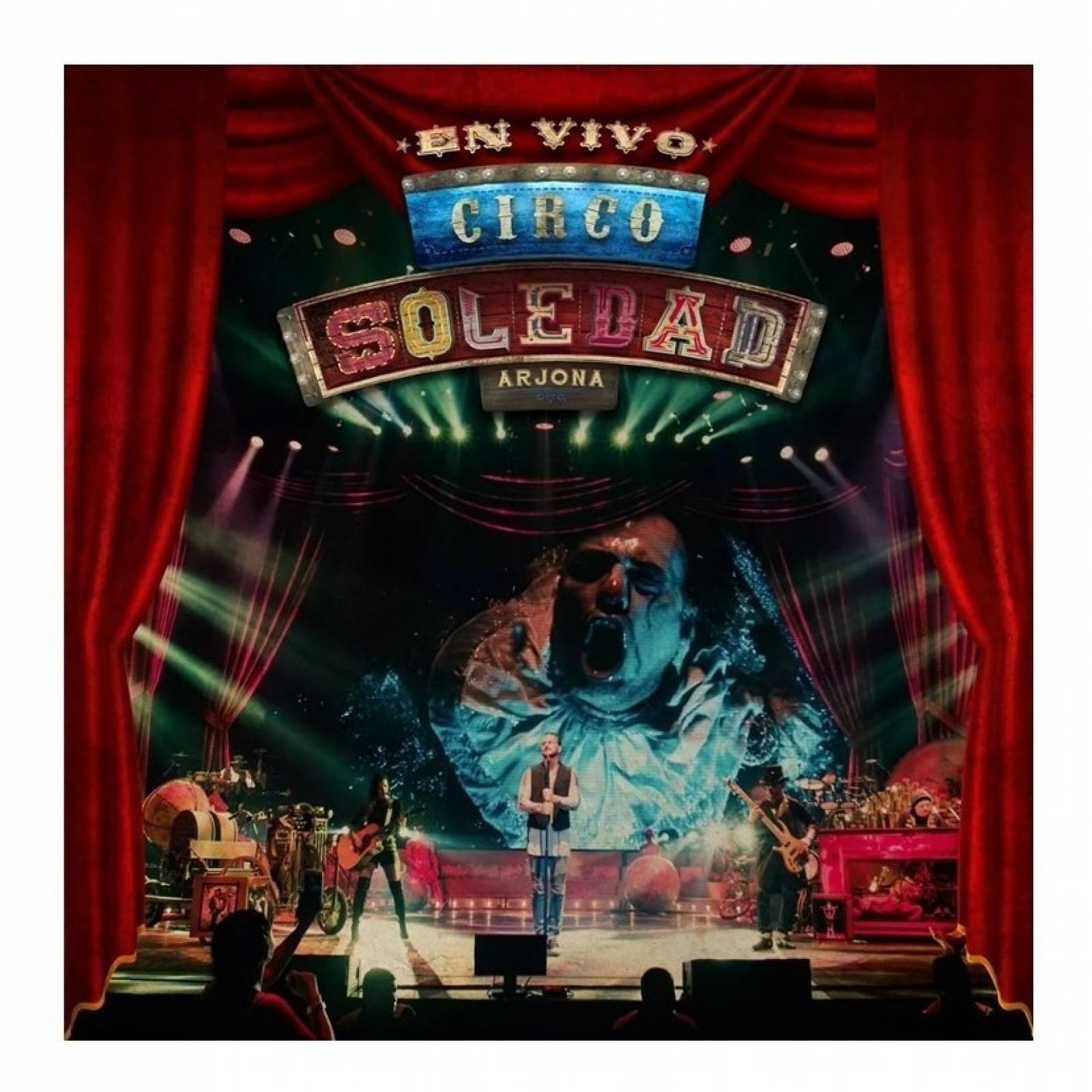 Ricardo Arjona Circo Soledad Live 2cd + Dvd - En Vivo