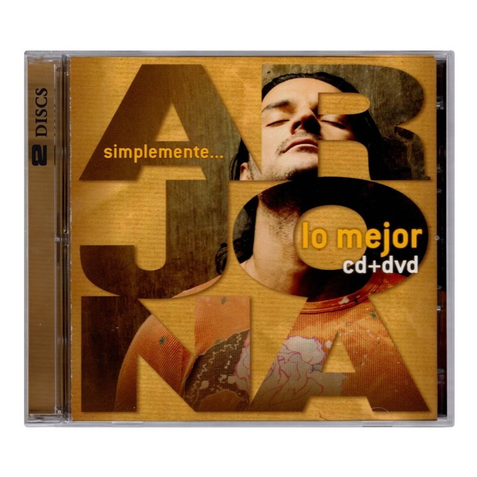 Ricardo Arjona - Simplemente Lo Mejor - Disco Cd + Dvd