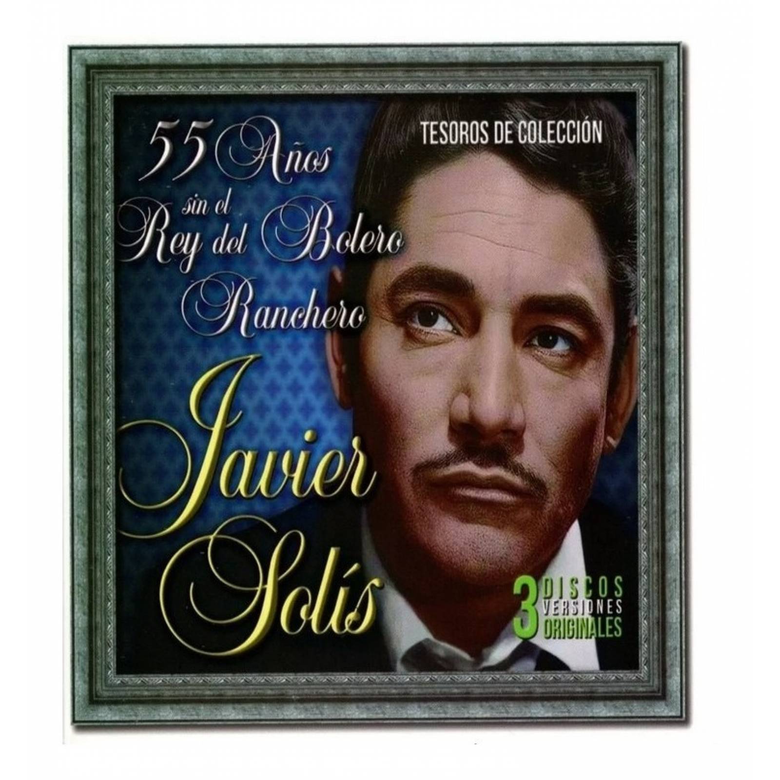 Javier Solis - Tesoros De Coleccion - Boxset 3 Discos Cd.
