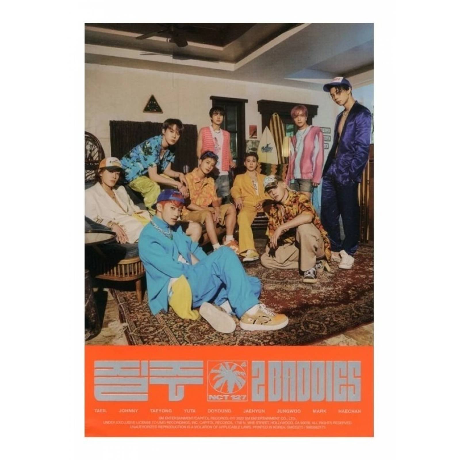 Nct 127 The 4th Album 2 Baddies Photobook Disco Cd
