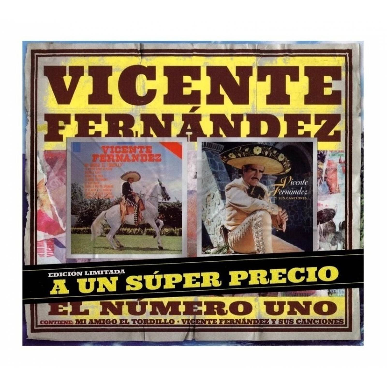 Vicente Fernandez Y Sus Canciones & Mi Amigo Tordillo 2 Cd
