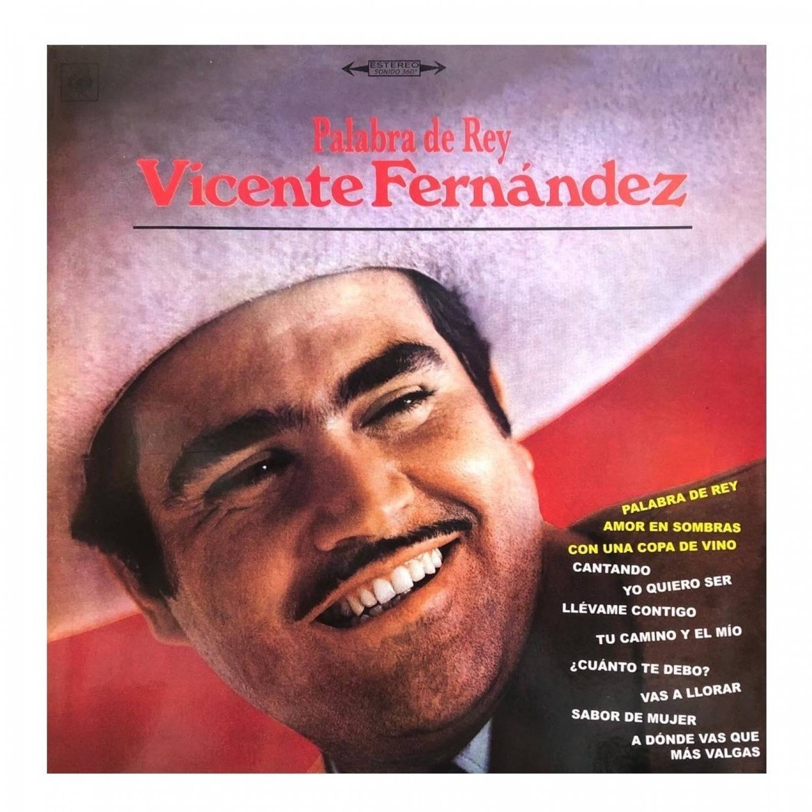 Vicente Fernandez Palabra De Rey Lp Vinyl