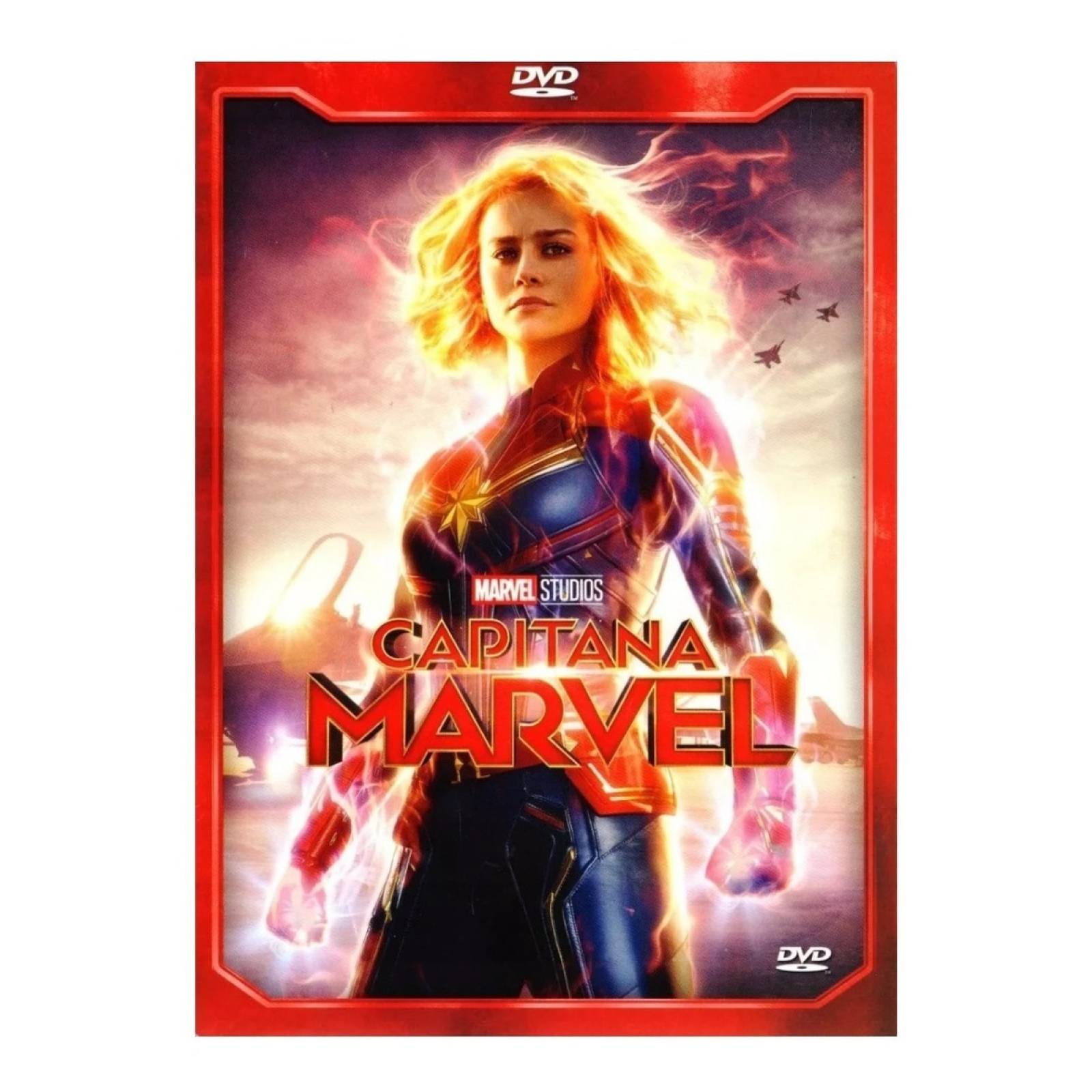 Capitana Marvel Brie Larson Pelicula Dvd