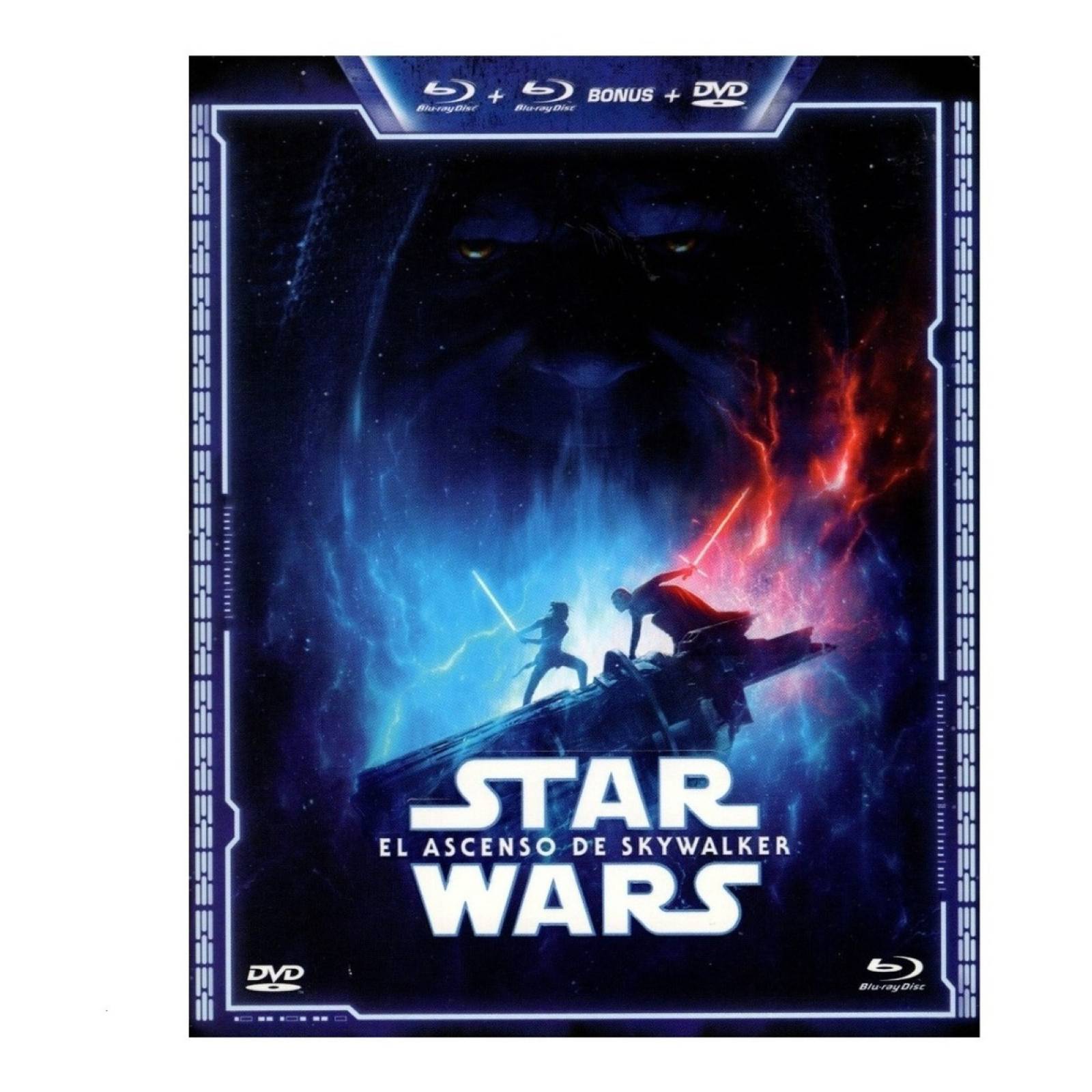 Star Wars 9 El Ascenso De Skywalker Blu ray  Dvd  Bonus