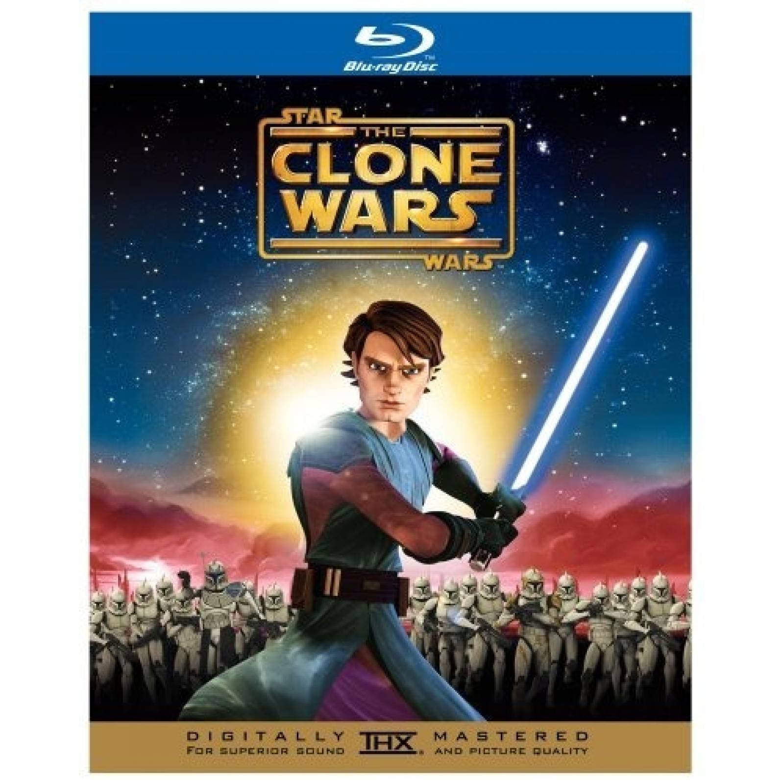 Star Wars The Clone Wars Pelicula Blu ray