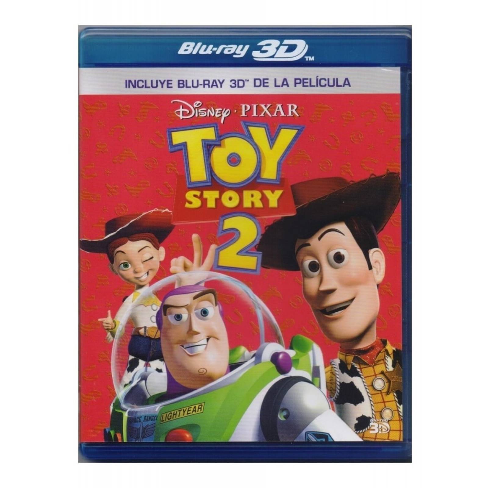 Toy Story 2 Dos Disney Pixar Pelicula Blu ray 3d