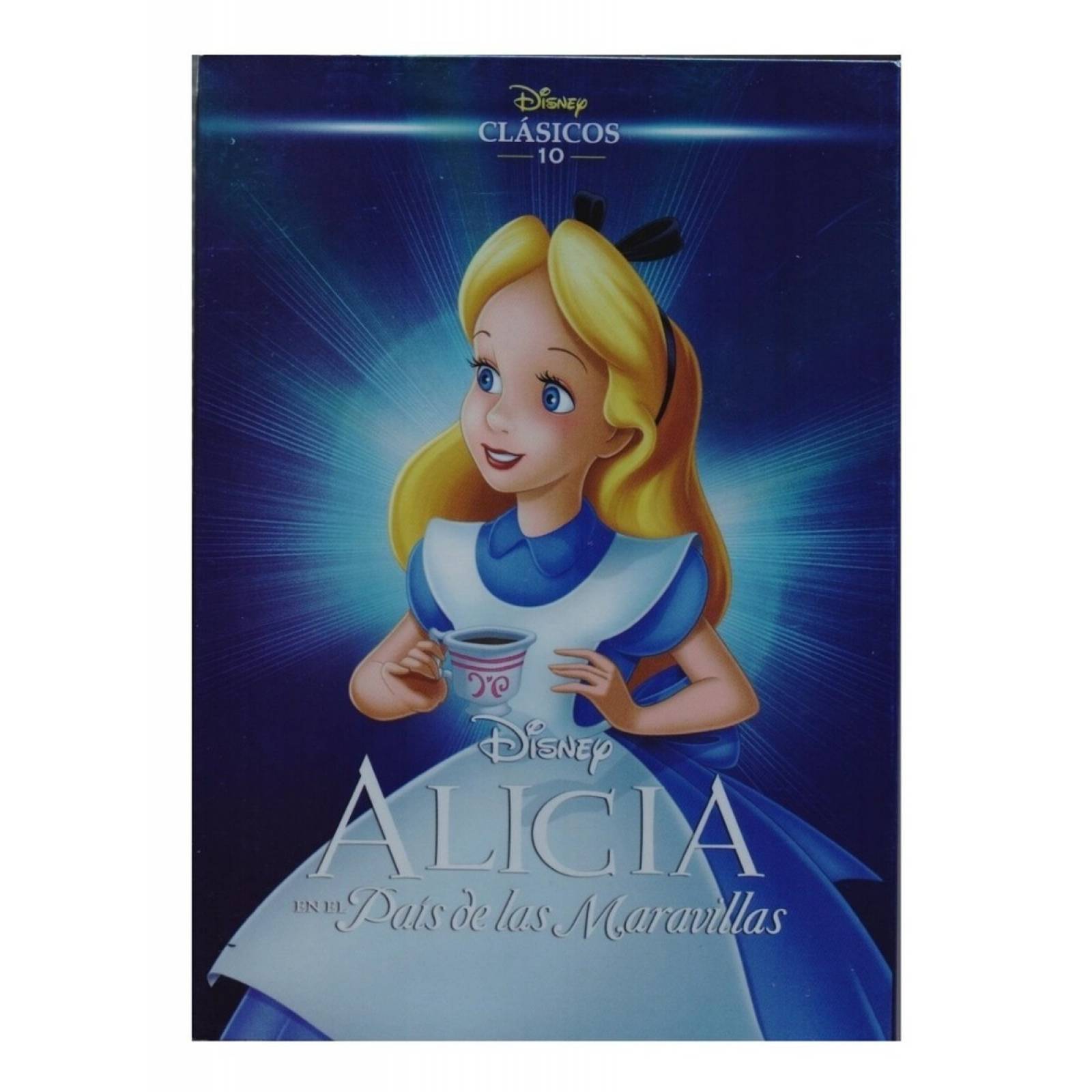 Alicia En El Pais De Las Maravillas Disney Clasicos 10 Dvd.