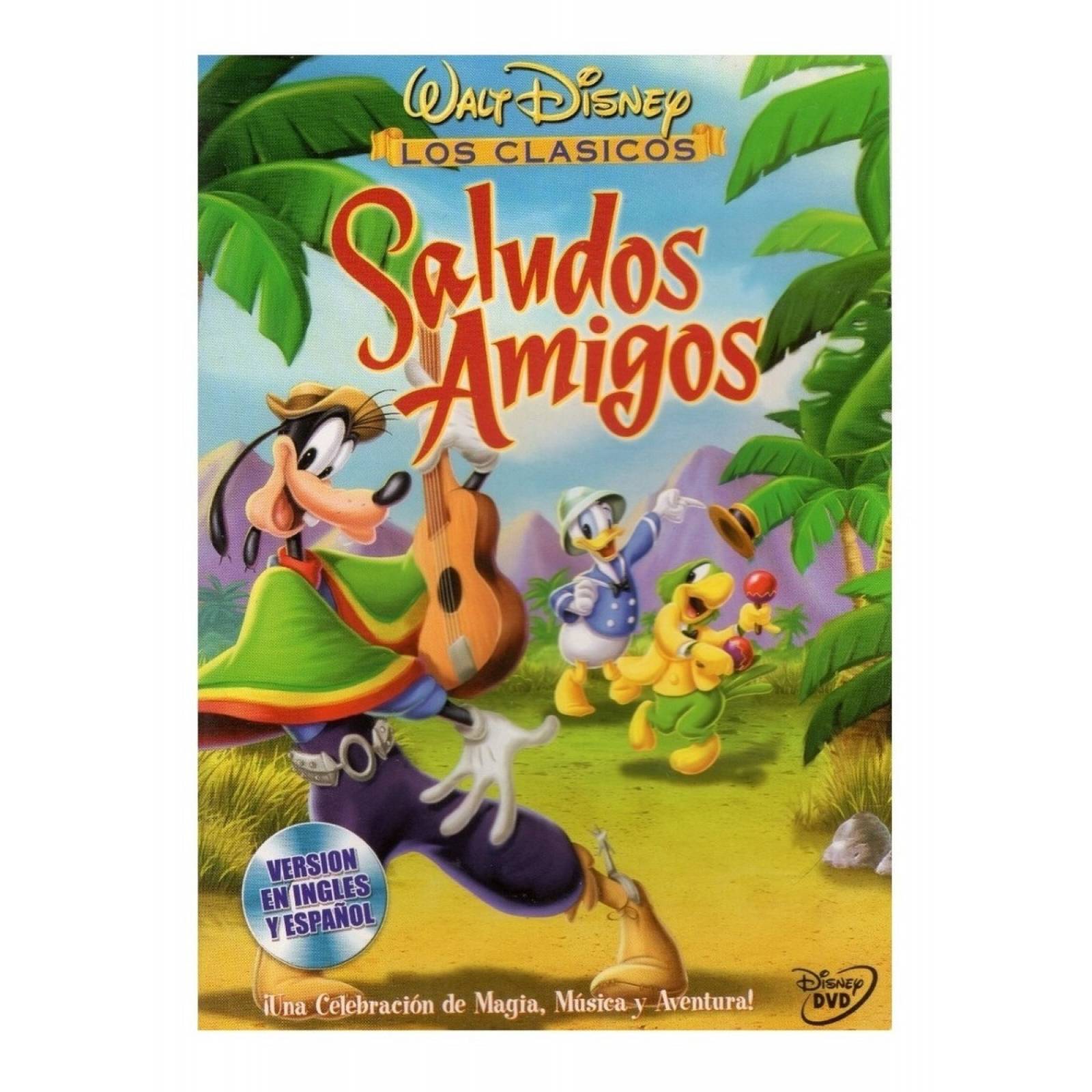 Saludos Amigos Los Clasicos Disney Pelicula Dvd