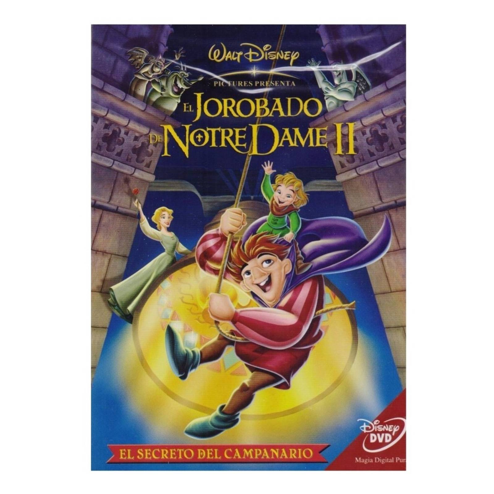 El Jorobado De Notre Dame 2 Dos Pelicula Dvd.