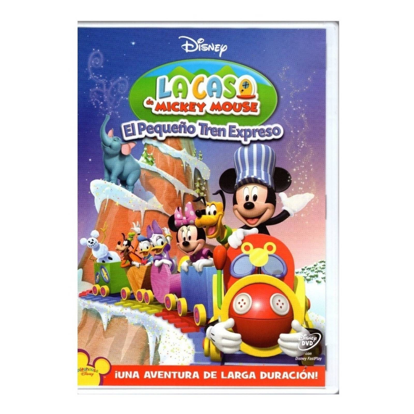 La Casa De Mickey Mouse Pequeño Tren Expreso Pelicula Dvd