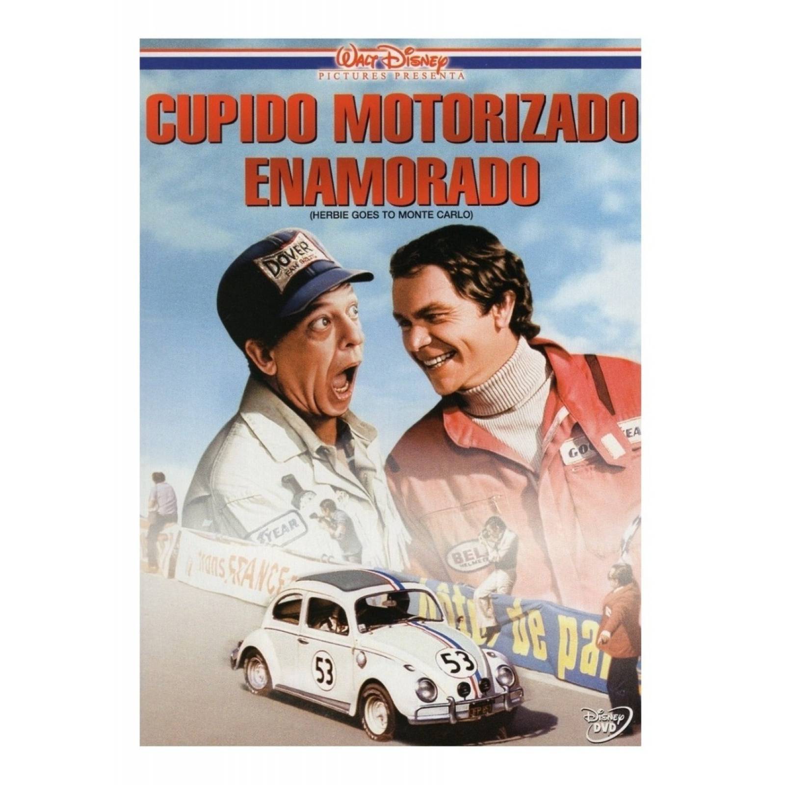 Cupido Motorizado Enamorado Goes Monte Carlo Disney Dvd.