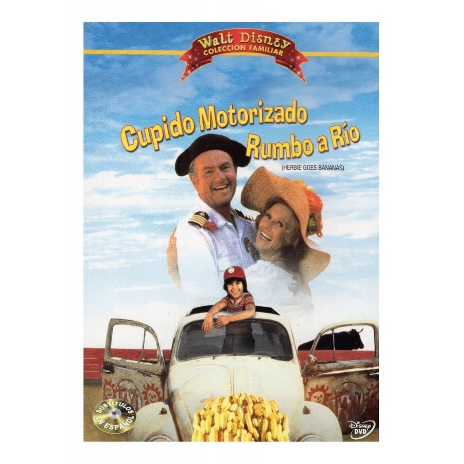 Cupido Motorizado Rumbo A Rio Disney Pelicula Dvd
