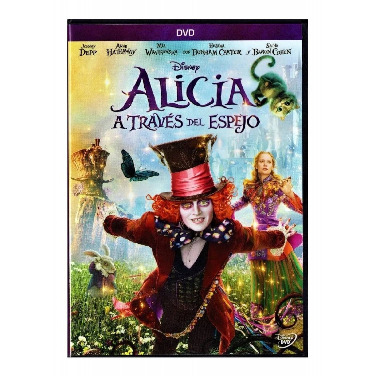 Alicia A Traves Del Espejo Pelicula 2016 Dvd