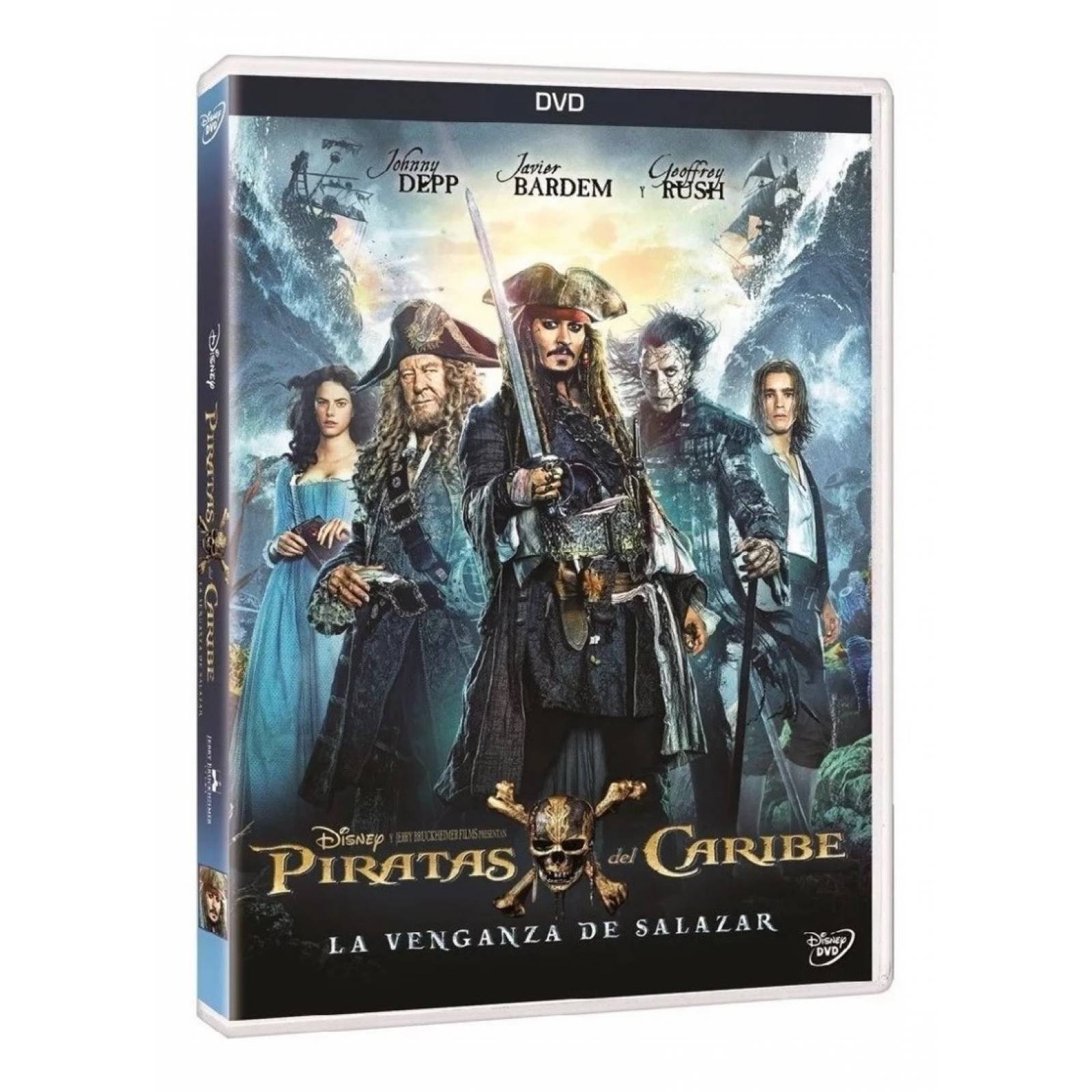 Piratas Del Caribe La Venganza De Salazar Dvd