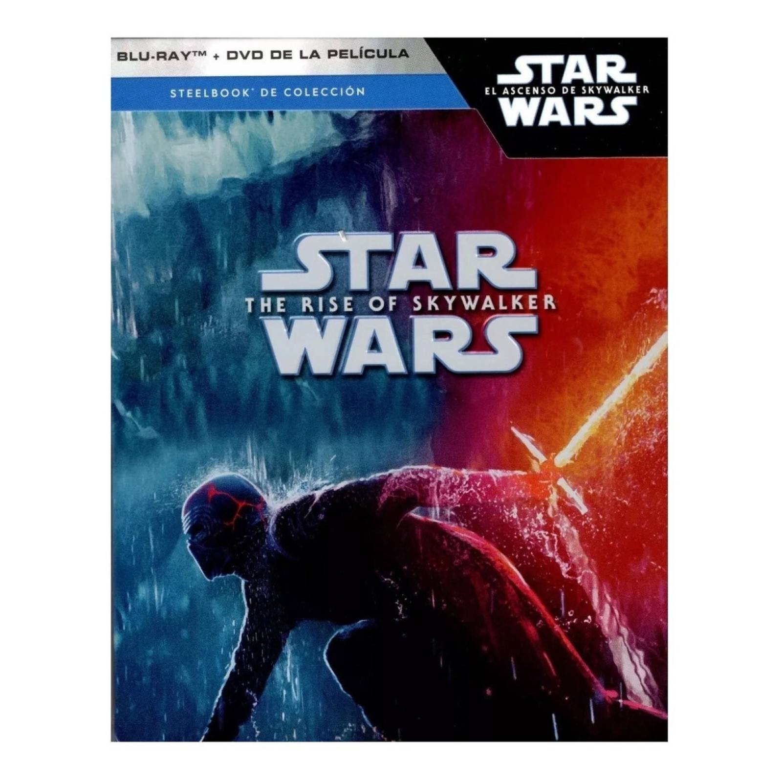 Star Wars 9 El Ascenso De Skywalker Steelbook Blu ray  Dvd
