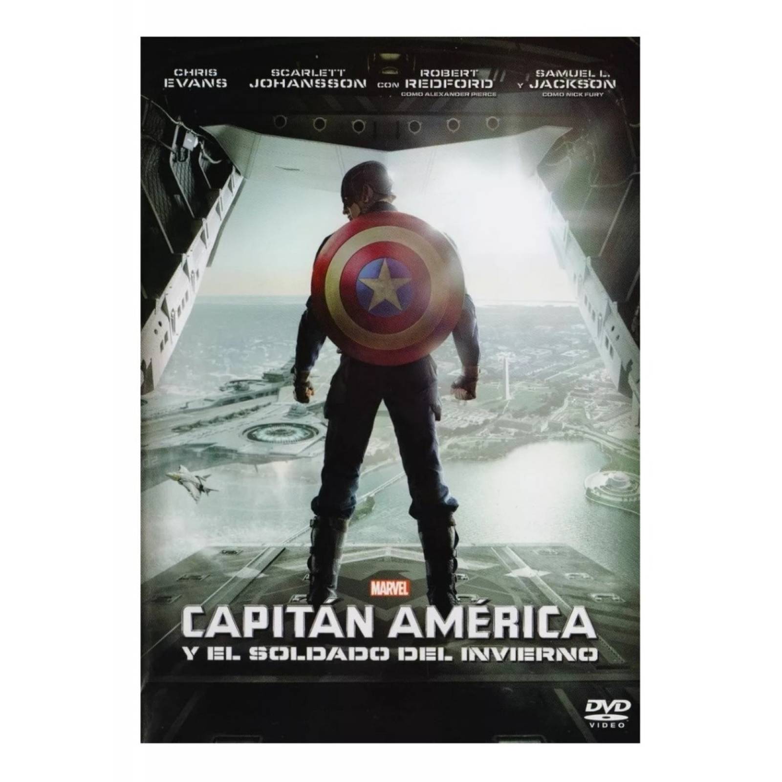 Capitan America Y El Soldado Del Invierno Pelicula Dvd