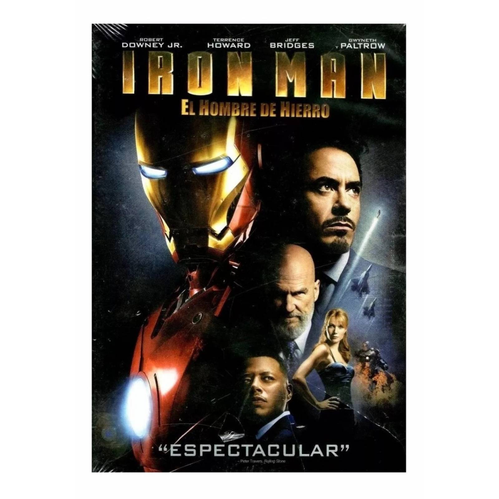 Iron Man El Hombre De Hierro Robert Downey Jr Pelicula Dvd