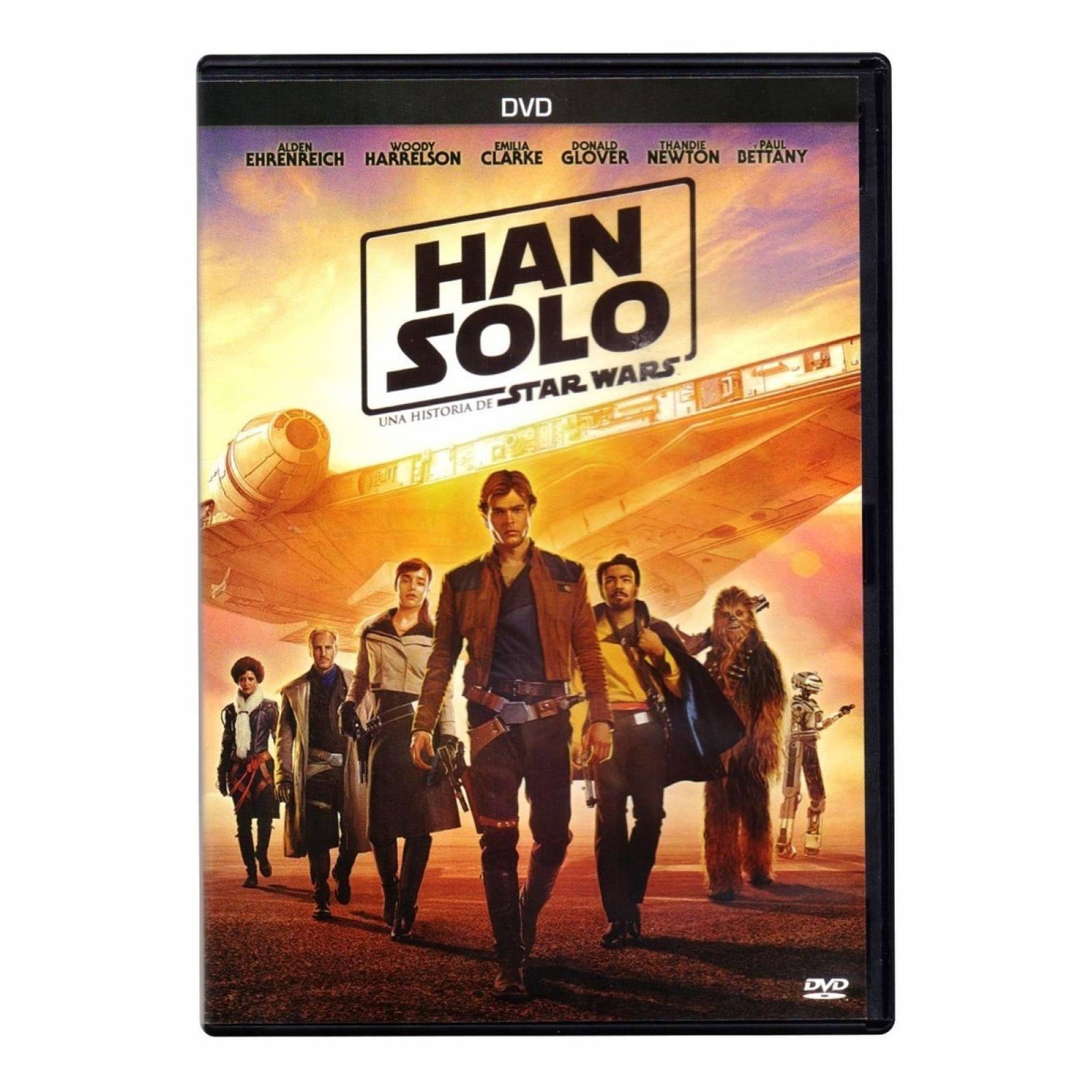 Han Solo Una Historia De Star Wars Pelicula Dvd