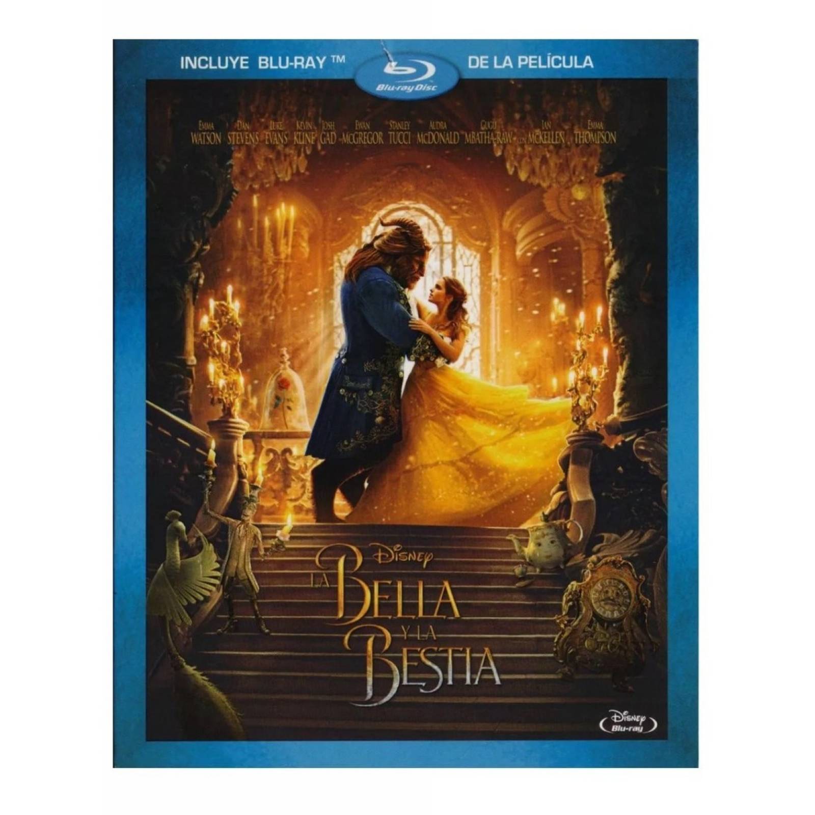 La Bella Y La Bestia 2017 Beauty And Beast Pelicula Blu ray