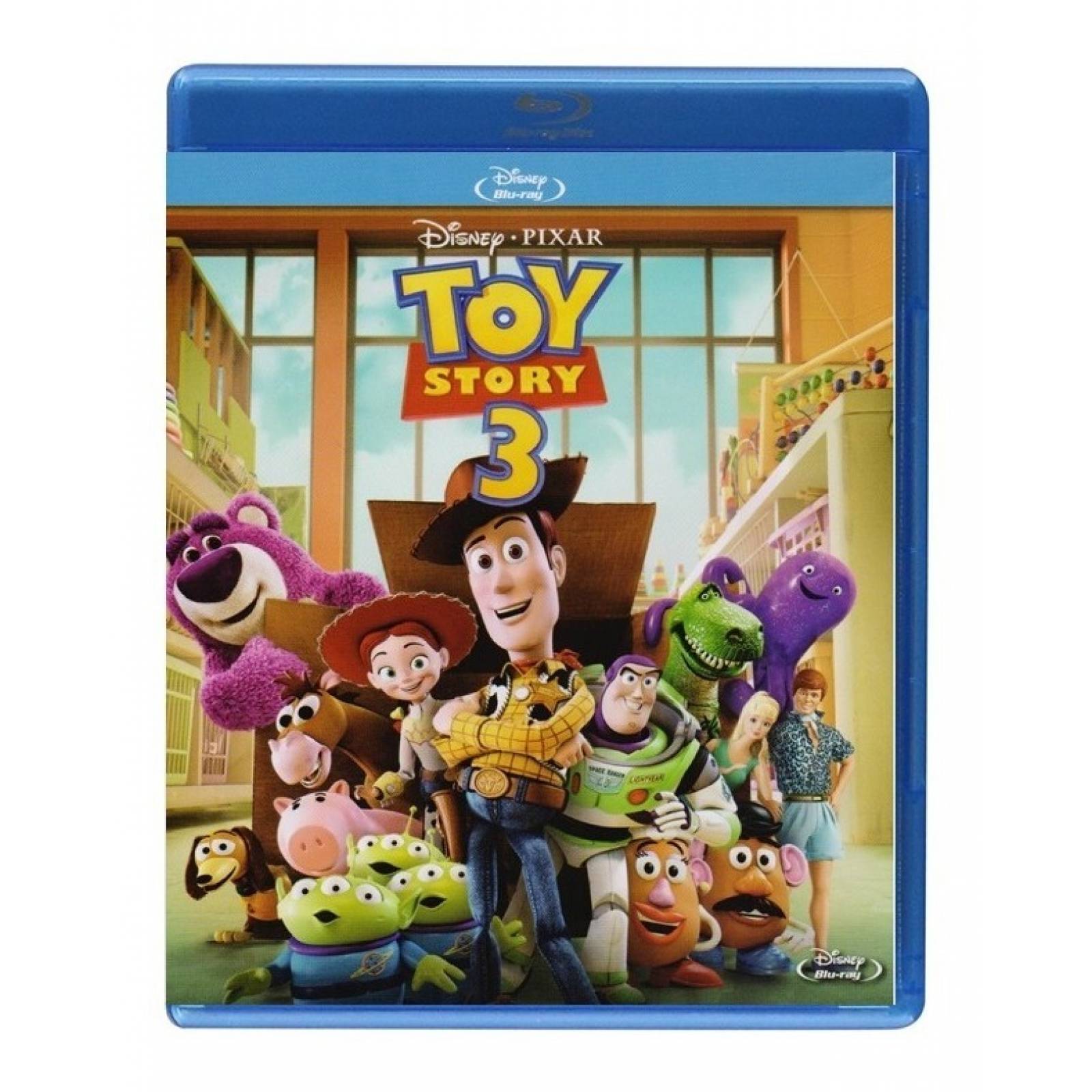 Toy Story 3 Tres Disney Pixar Pelicula Blu ray