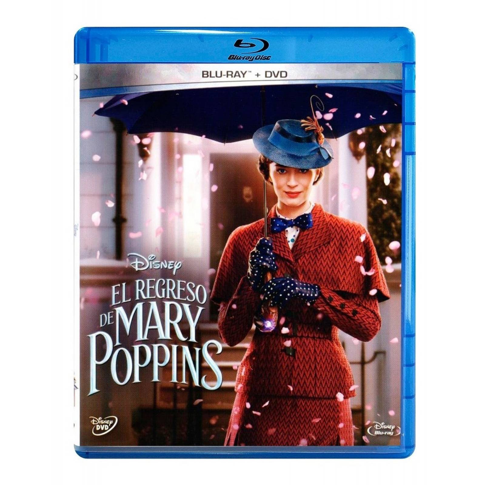 El Regreso De Mary Poppins Disney Pelicula Blu ray Dvd