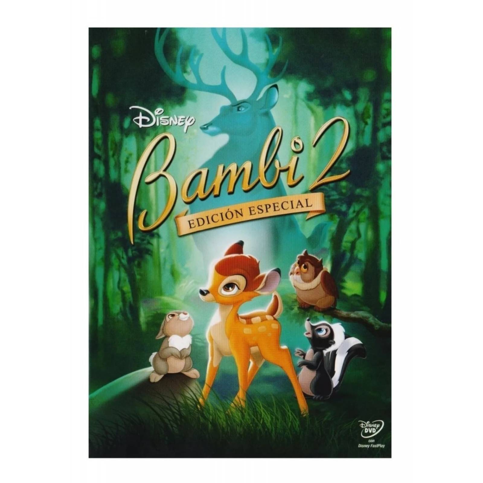 Bambi 2 Dos Edicion Especial Disney Pelicula Dvd
