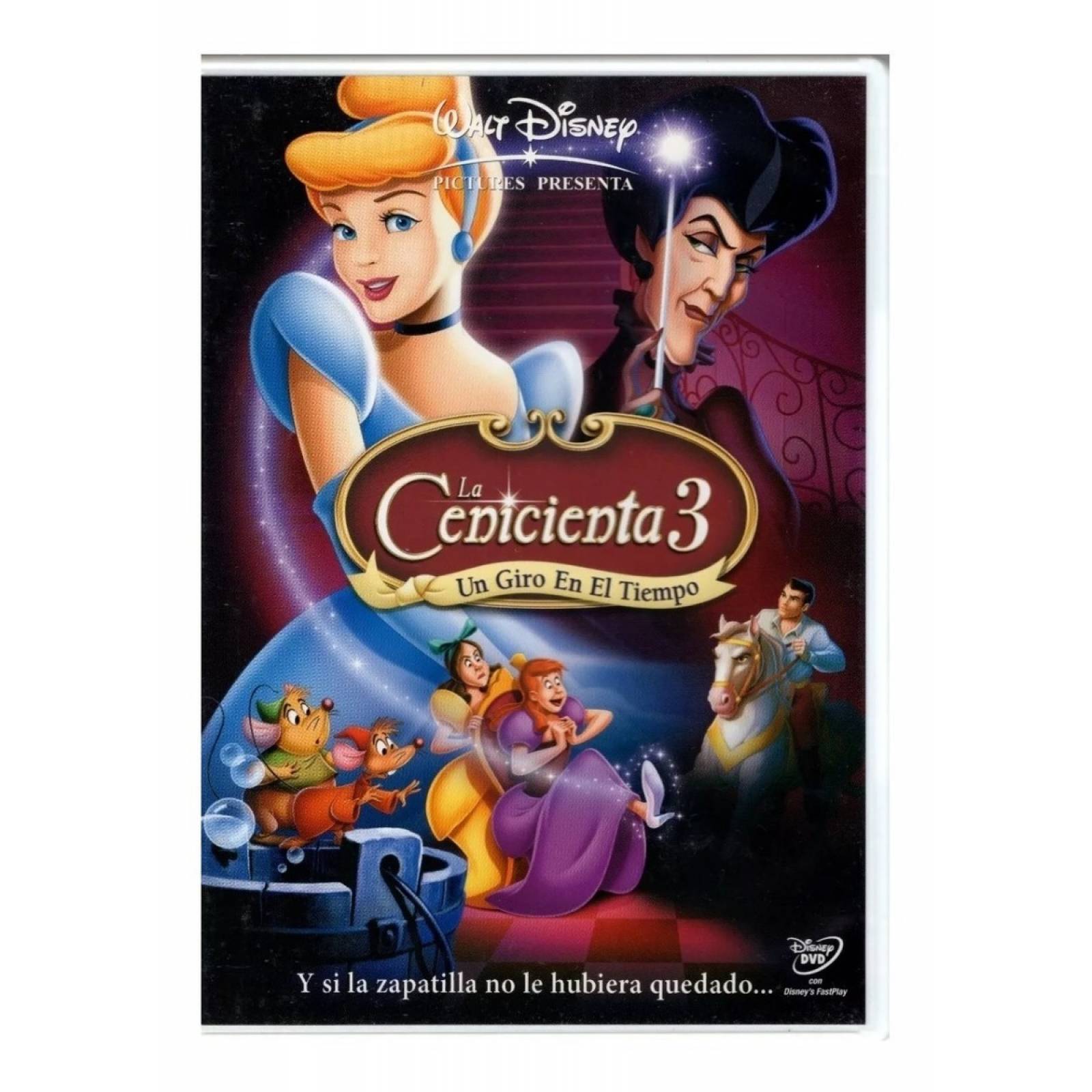 Cenicienta 3 Tres Un Giro En El Tiempo Pelicula Dvd.