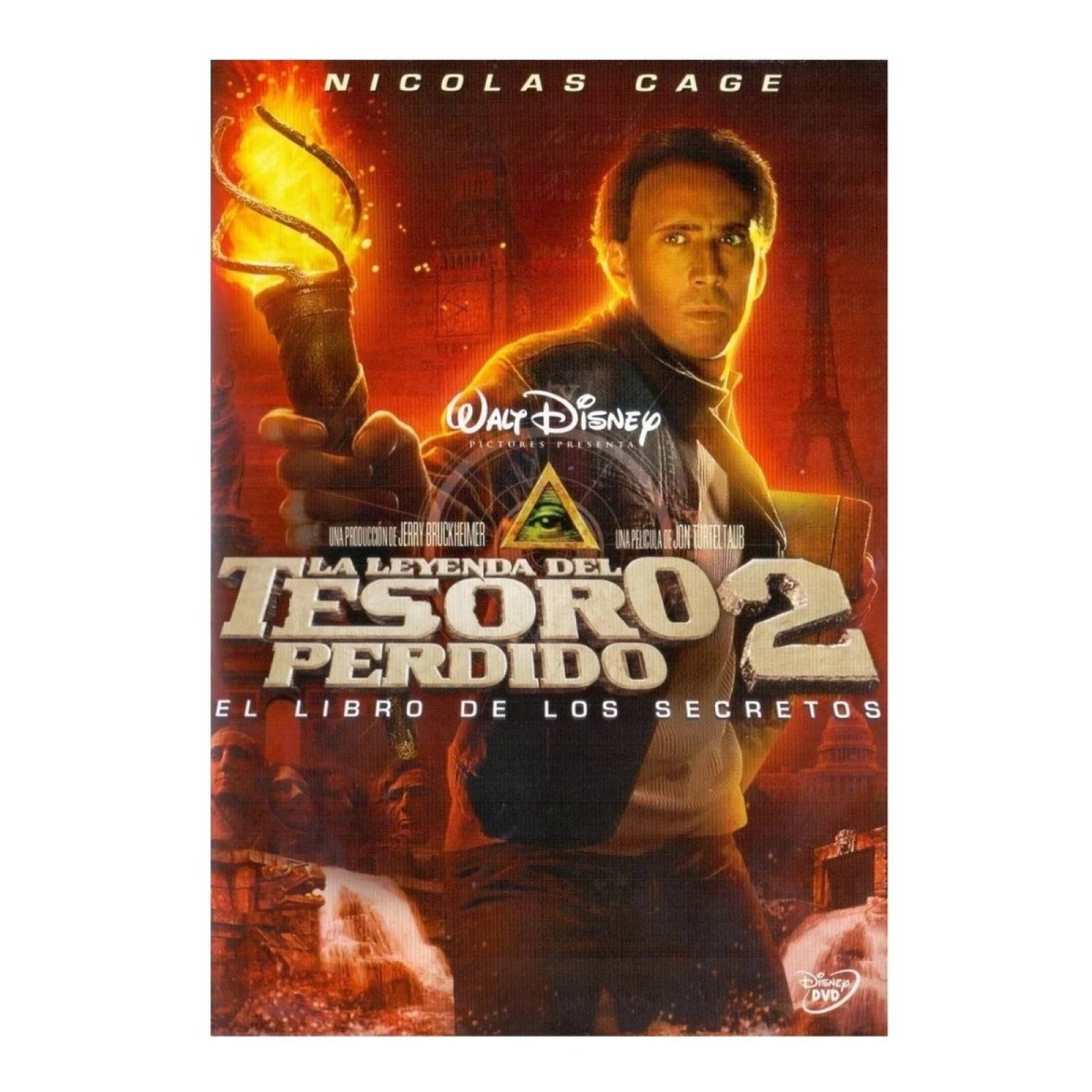 La Leyenda Del Tesoro Perdido 2 Nicolas Cage Pelicula Dvd