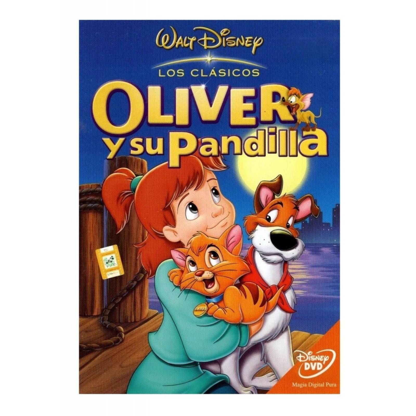 Oliver Y Su Pandilla 1988 Los Clasicos Disney Pelicula Dvd