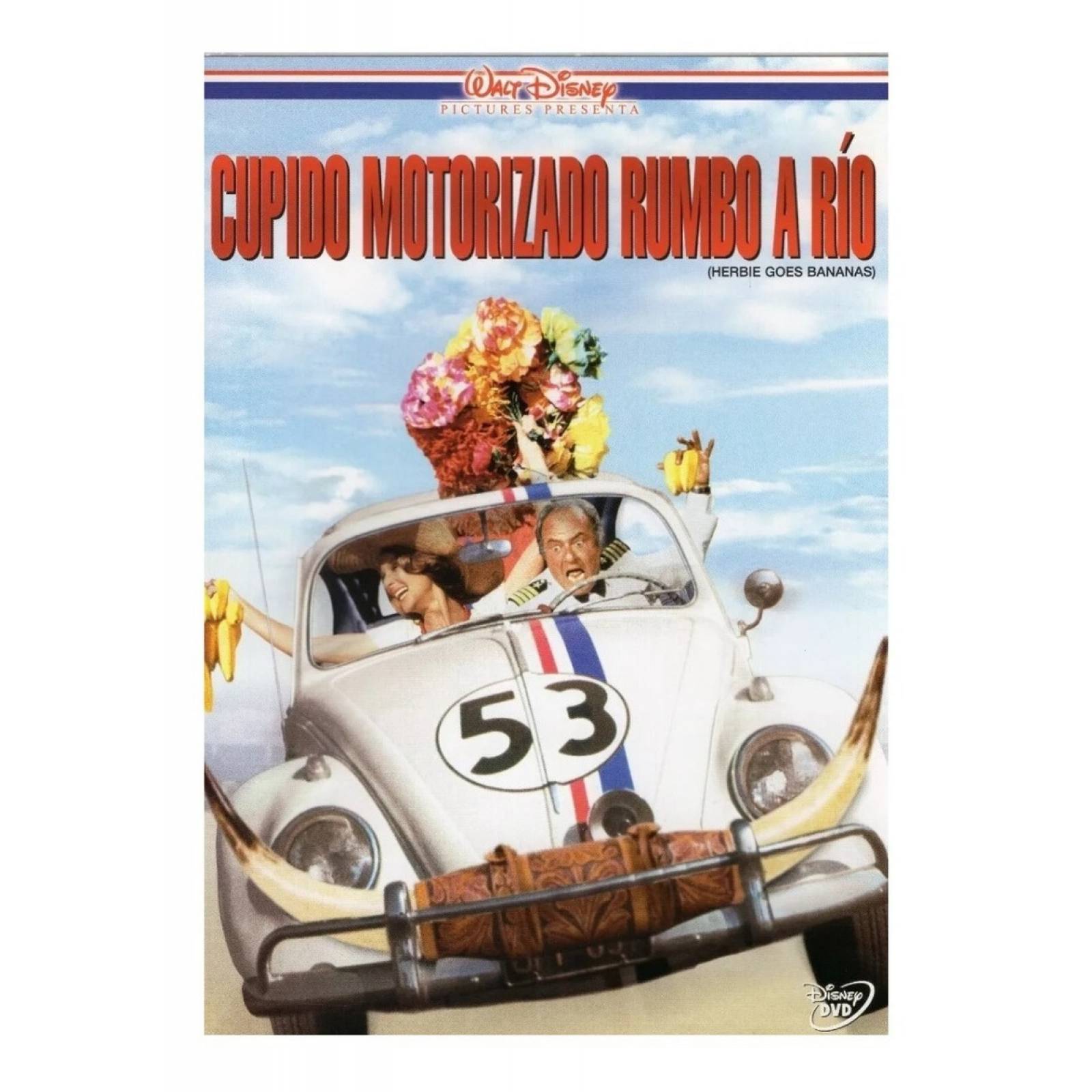 Cupido Motorizado Rumbo A Rio Herbie Disney Pelicula Dvd