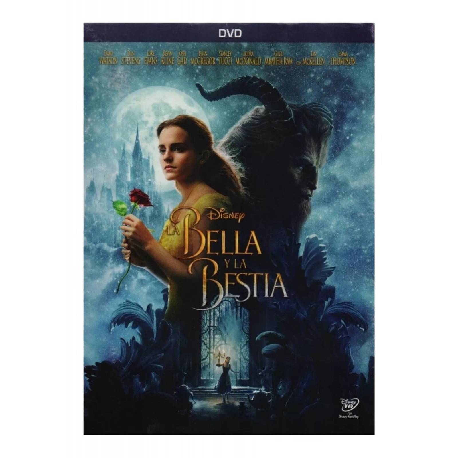 La Bella Y La Bestia 2017 Beauty And The Beast Pelicula Dvd