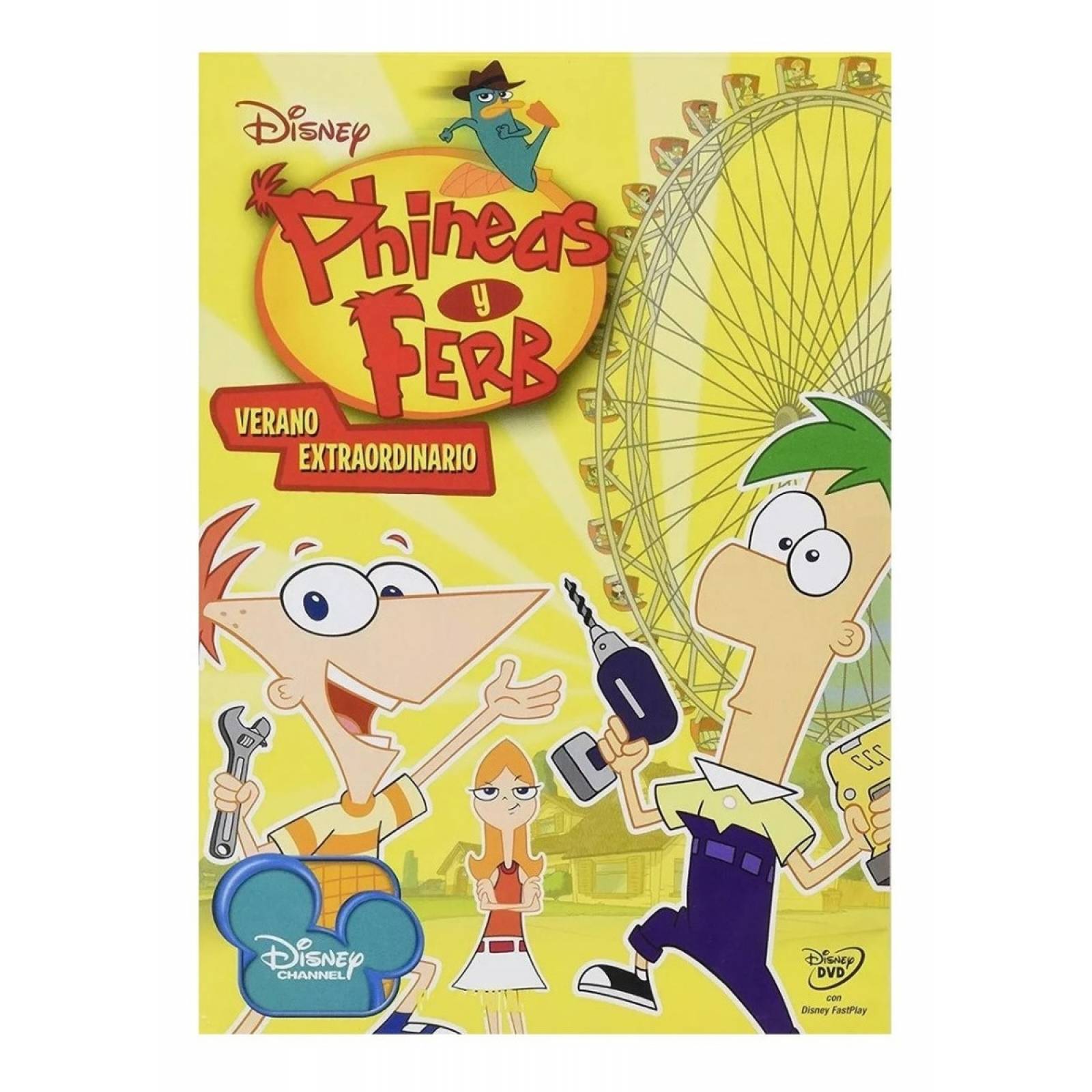 Phineas Y Ferb Verano Extraordinario Pelicula Dvd