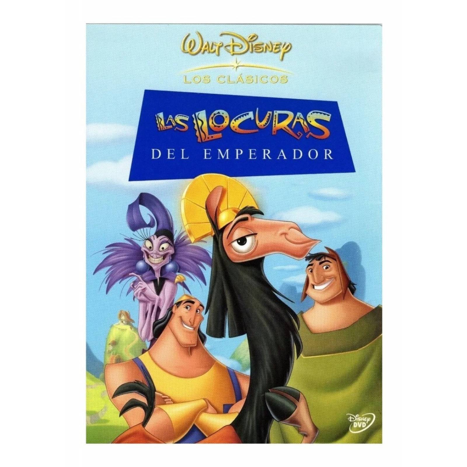 Las Locuras Emperador Disney Coleccion De Oro Pelicula Dvd
