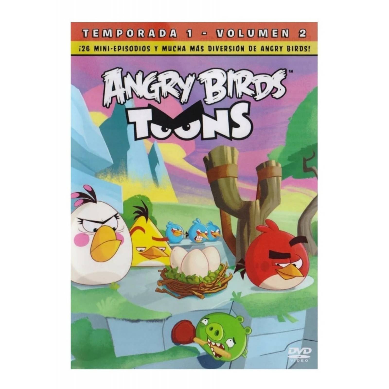 Angry Birds Toons Temporada 1 Uno Volumen 2 Dos Serie Dvd