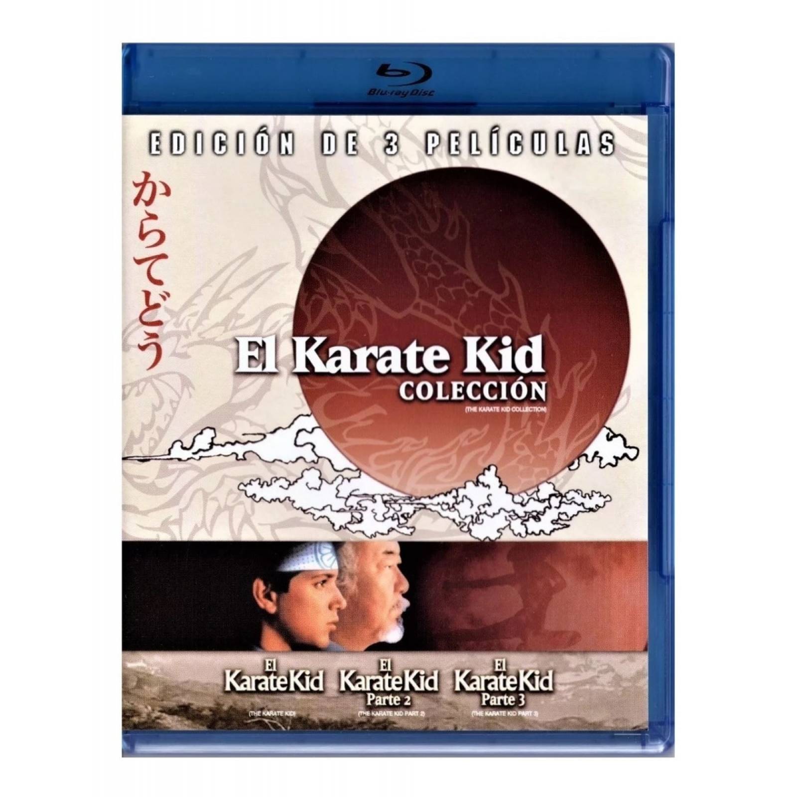 Karate Kid 1 2 3 Trilogia Peliculas Blu ray