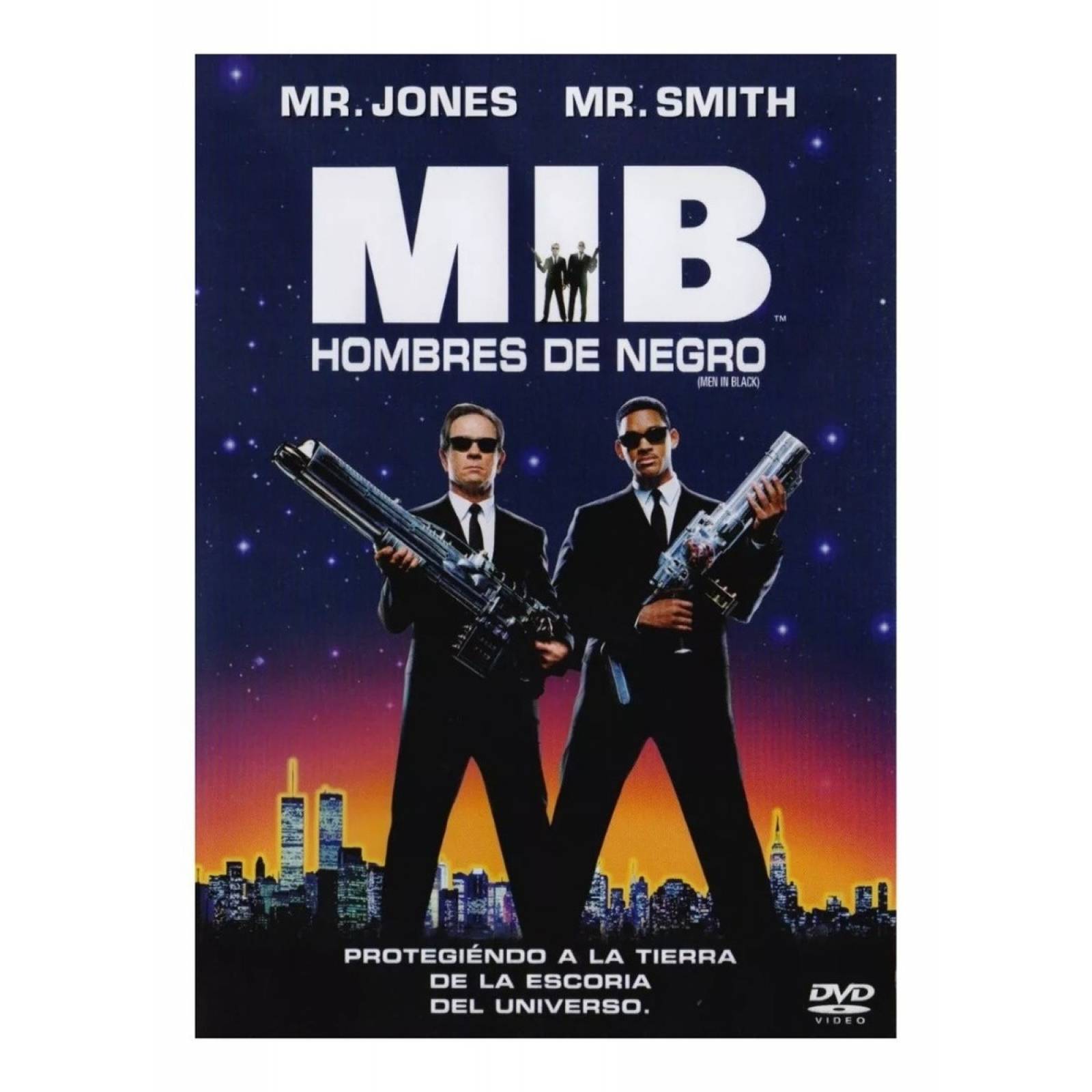 Hombres De Negro Men In Black Will Smith Pelicula Dvd