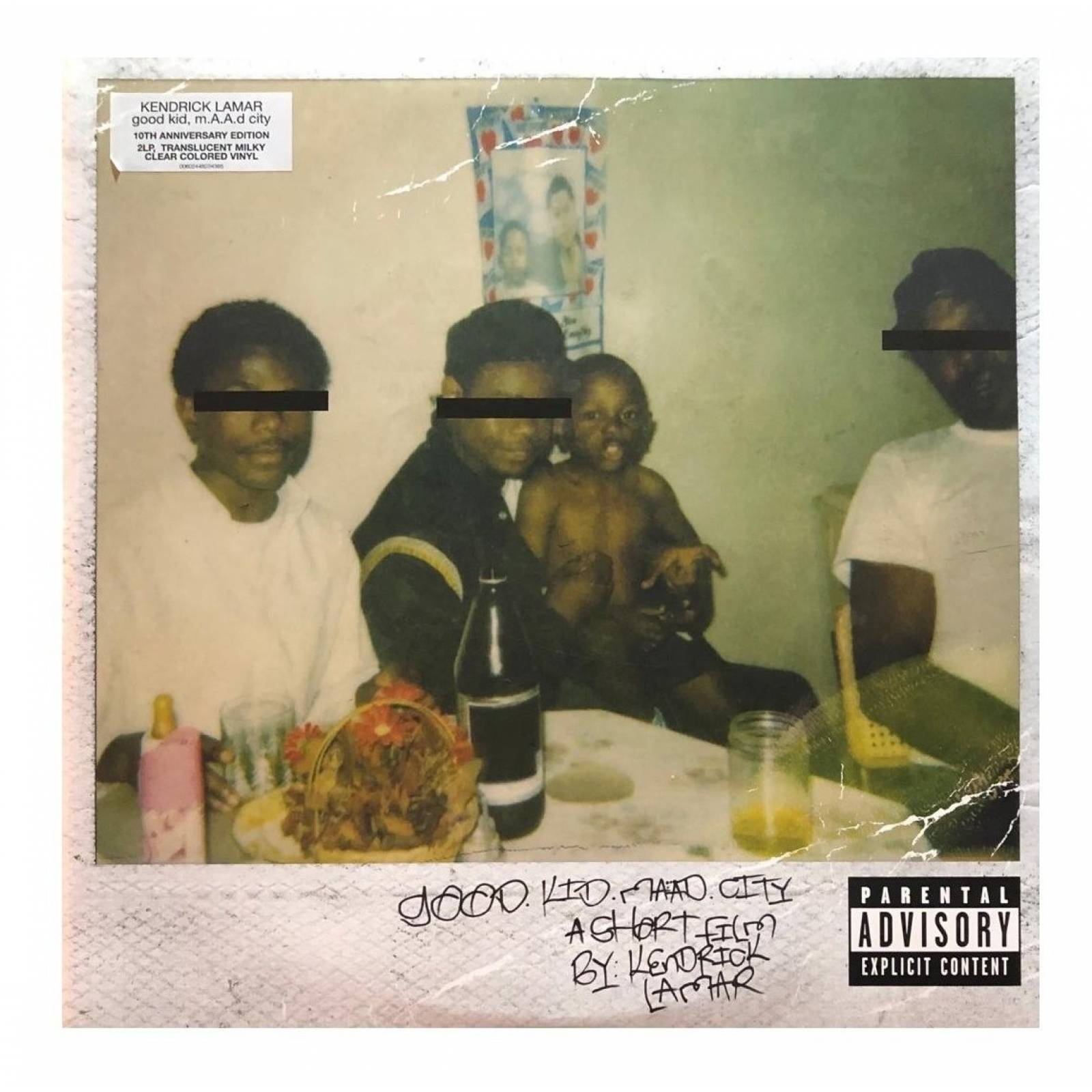 Kendrick Lamar Good Kid M a a d City Clear 2 Lp Vinyl