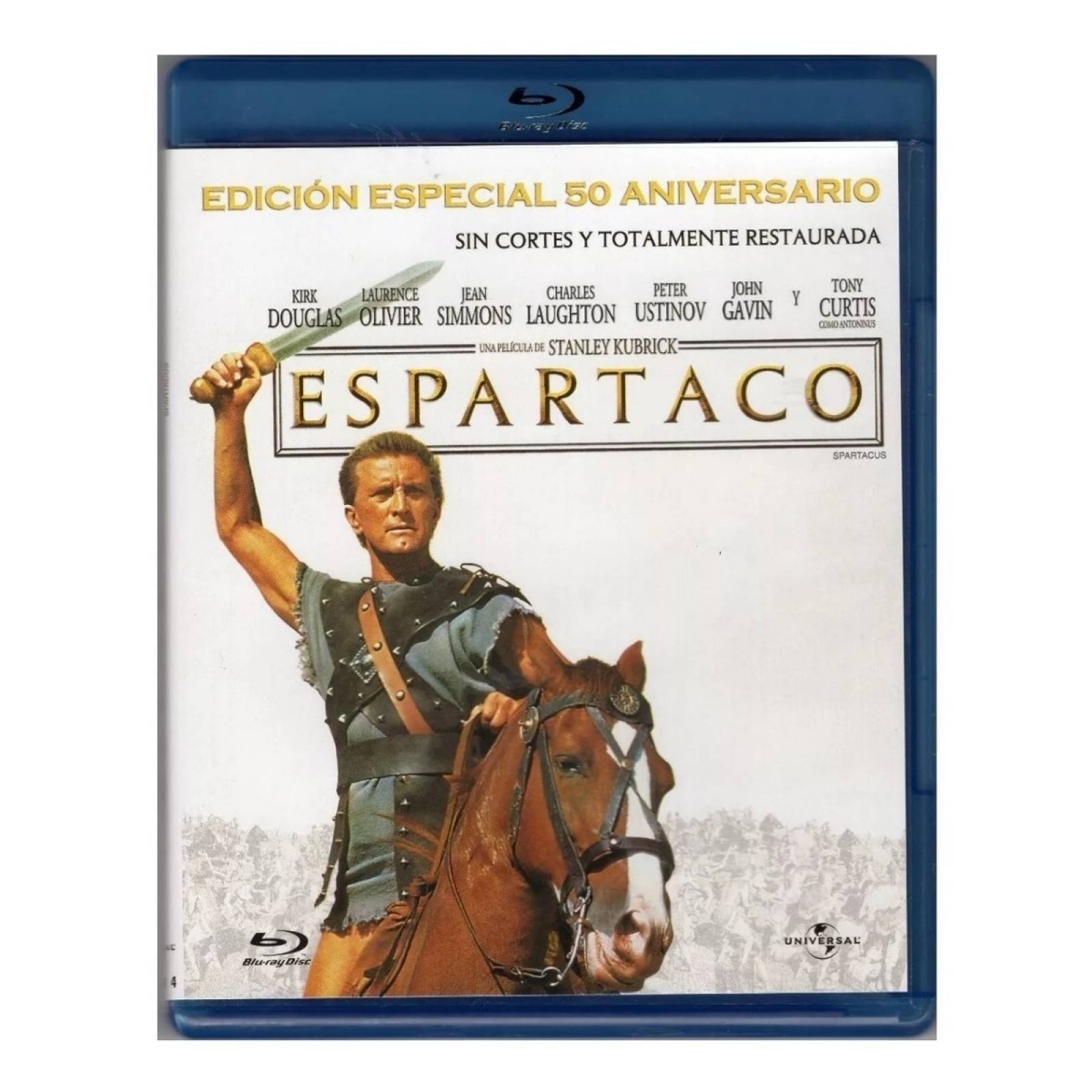 Espartaco Spartacus Stanley Kubrick Pelicula Blu ray
