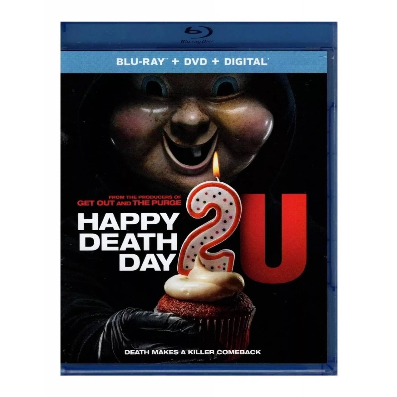 Feliz Dia Muerte 2 Happy Death Day Pelicula Blu ray  Dvd