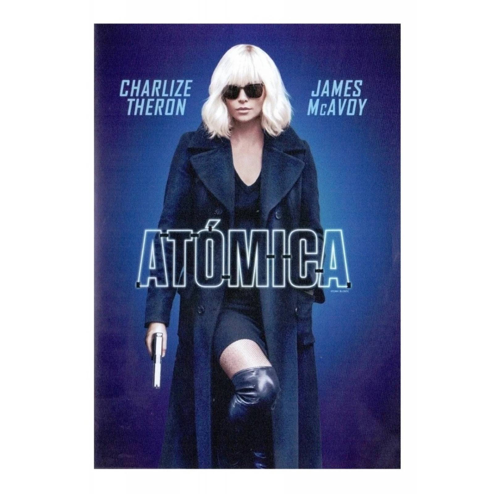 Atomica Charlize Theron James Mcavoy Pelicula Dvd