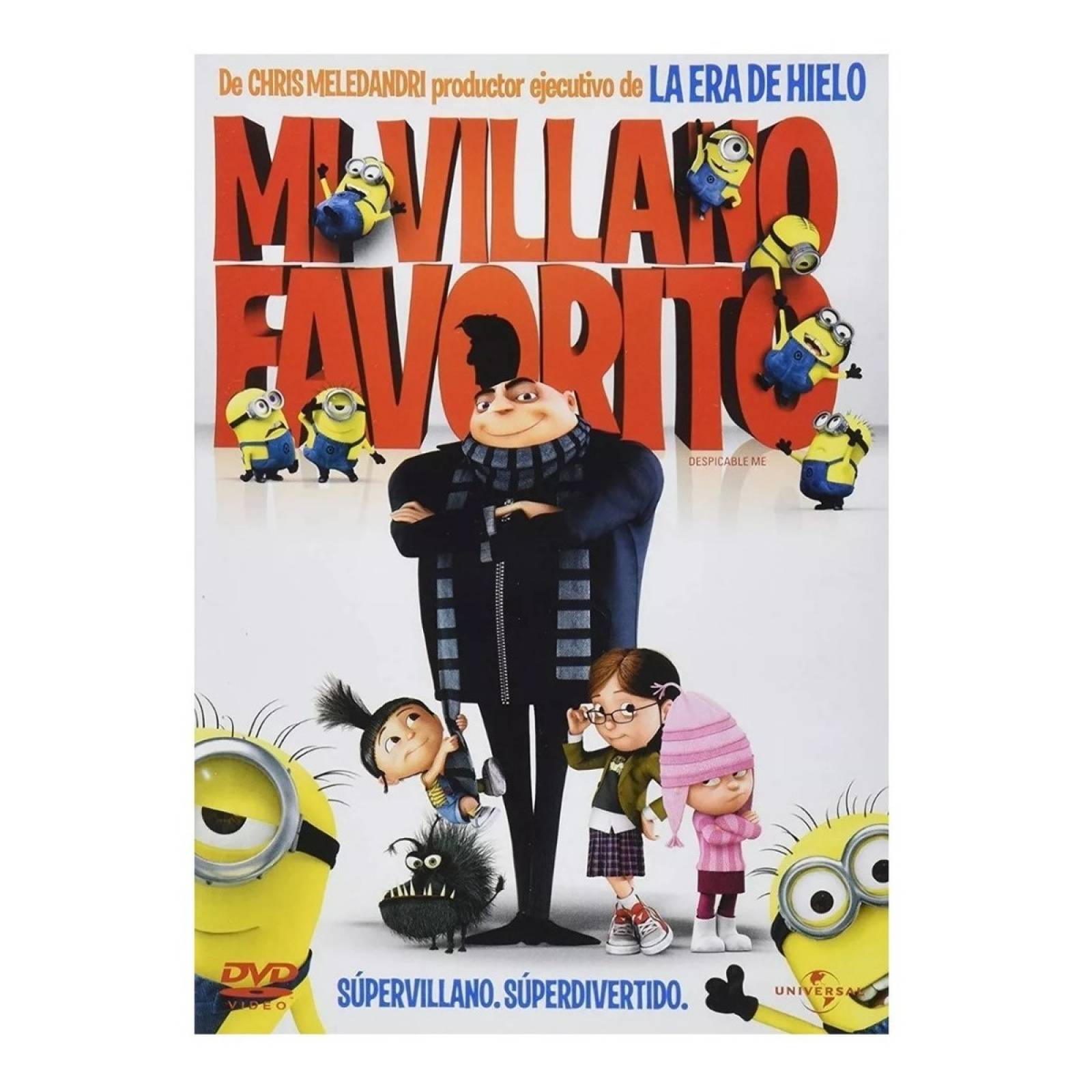 Mi Villano Favorito Despicable Me Aleks Syntek Pelicula Dvd