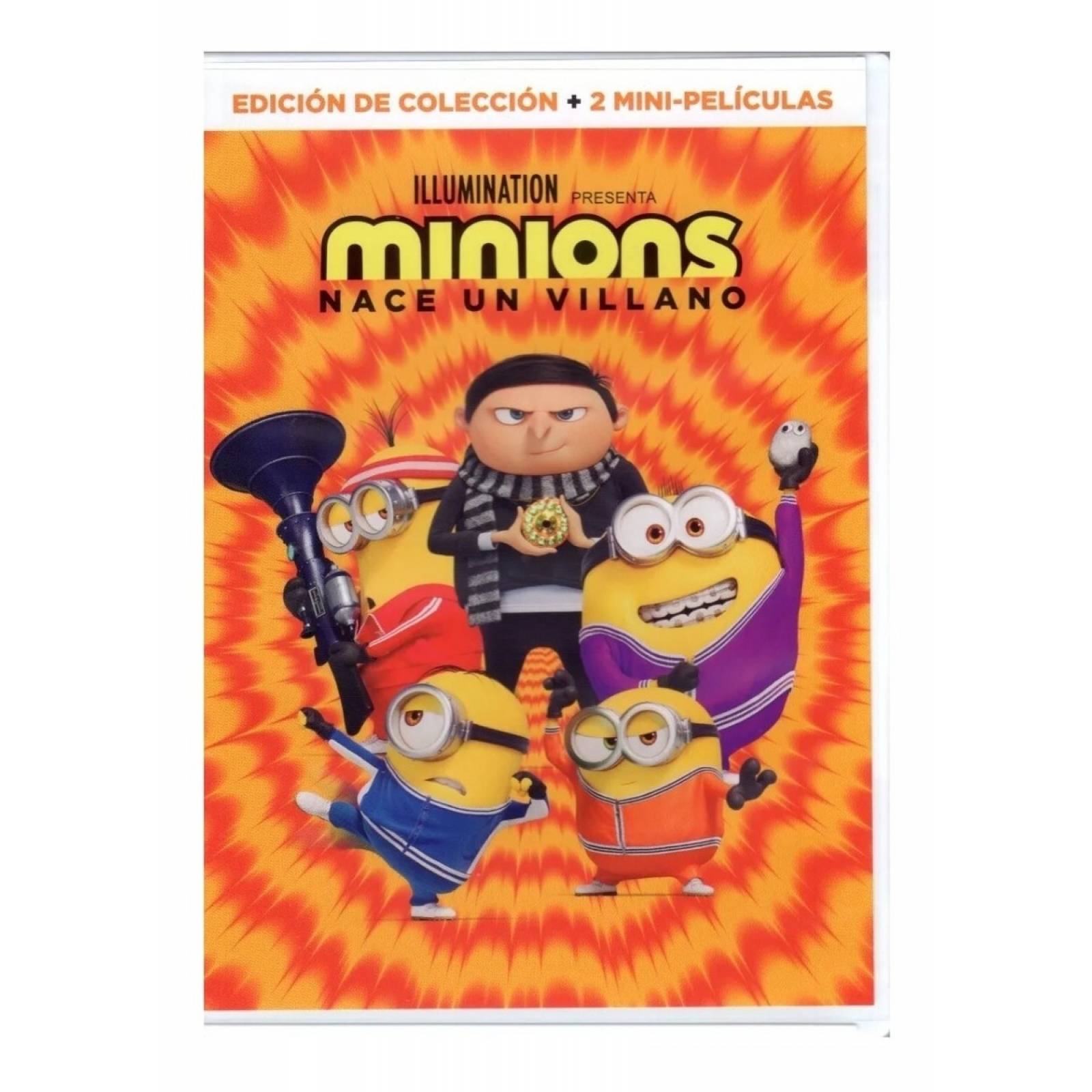 Minions Nace Un Villano Rise Of Gru 2022 Pelicula Dvd