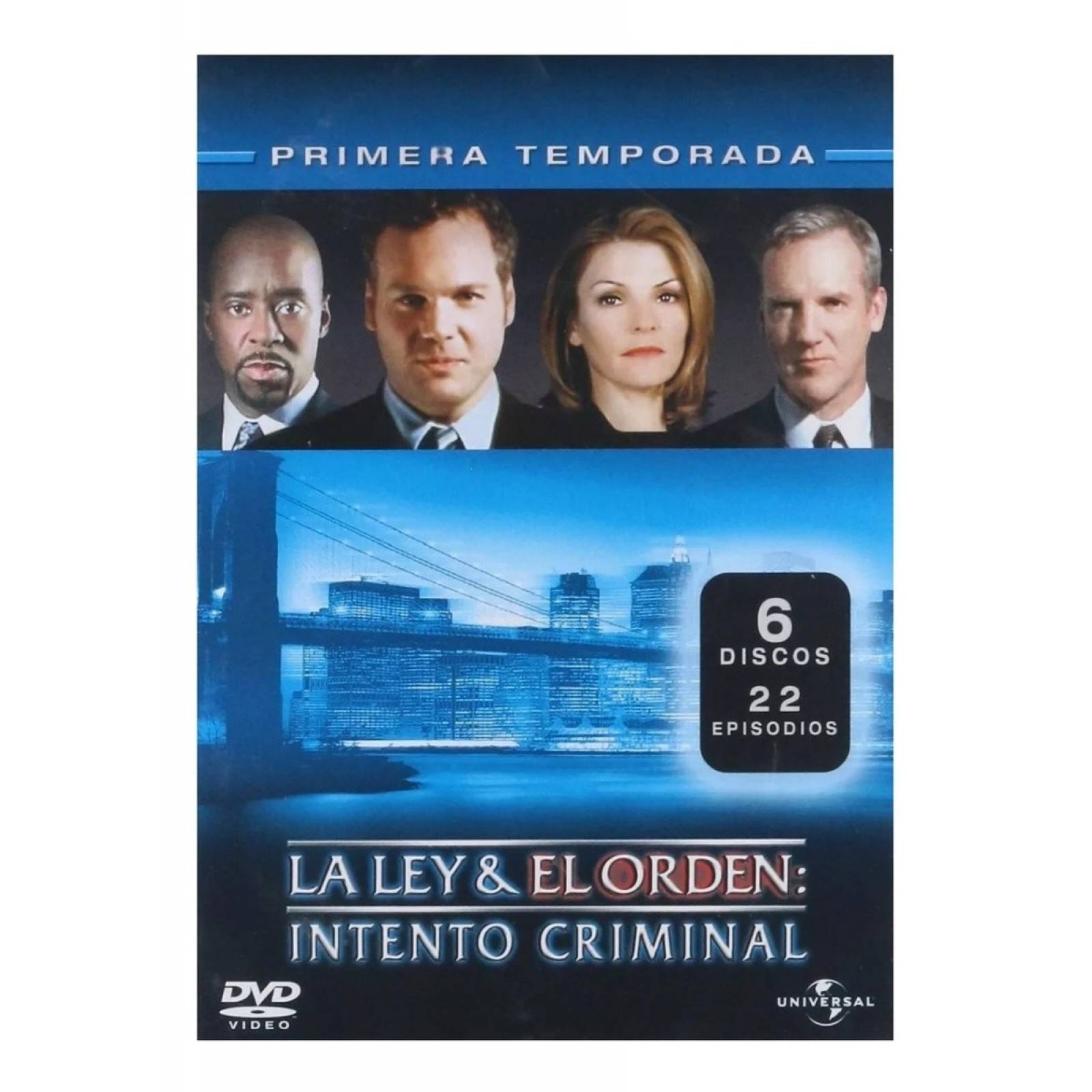 La Ley Y El Orden Intento Criminal Primera Temporada 1 Dvd